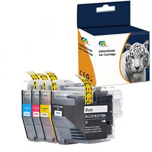 Ouguan® Cartouches d'encre LC3219 XL Remplacement Compatibles pour Brother MFC-J5330DW MFC-J5335DW MFC-J5730DW MFC-J5930DW MFC-J6530DW MFC-J6930DW MFC-J6935DW-1Noir+1Cyan+1Magenta+1Jaune (Zhuhai ouguan Electronic Technology Co., Ltd, neuf)