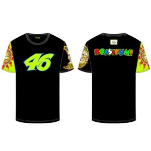 Valentino Rossi T-Shirt Heritage,Man,Black,M (OTRA Shop, neuf)