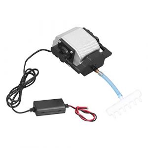 Pompe &agrave; Air pour Aquarium 12V DC, 50L/Min, 25W, A&eacute;rateur &agrave; Batterie (Ovalat, neuf)