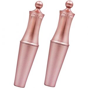 WRITWAA Stylo Eye-liner Liquide Rose Doré 4ml Lot De 2 Waterproof Longue Tenue Pour Femmes Maquillage Cils Faux-cils Réutilisable Portable (Saieli, neuf)