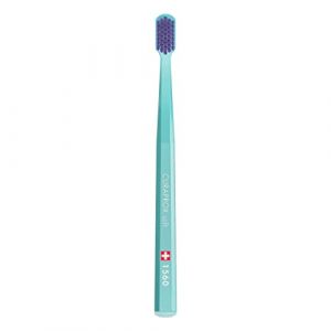 Brosse À Dents Curaprox CS 1560 Soft - Soins Bucco-dentaires Pour Adultes | Introduction Douce Au Brossage Doux | Emballage Individuel, Turquoise-Violet (Curaprox Switzerland, neuf)