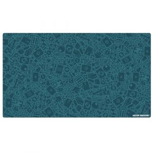 Doctor Frikistein Neoprene Play Mat | Tapis pour Jeux de soci&eacute;t&eacute;, d&eacute;s et Cartes | 140 x 80 cm | IMPERM&Eacute;ABLE, ANTID&Eacute;RAPANT et Enroulable (Blue) (DOCTOR FRIKISTEIN &reg;, neuf)