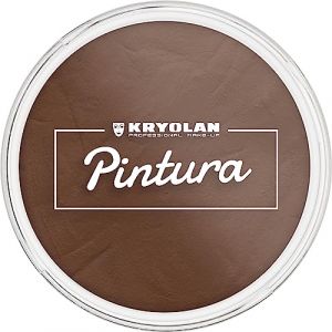 Kryolan Pintura Water Color Maquillage 25 ml, lavable, végétalien, sans parfum, sans paraben, sans gluten, idéal pour les enfants, les fêtes, le carnaval et Halloween, marron (Kryolan Professional Make-up, neuf)