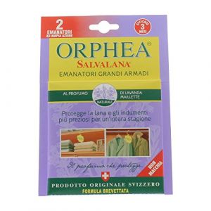 Orphea Salvalana grandes armoires Lavande &ndash; 6 paquets de 2 emanatori [12 emanatori] (CorpoeCapelli, neuf)