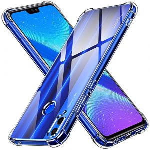 ivoler Coque pour Honor 8X, Ultra Transparent &Eacute;tui de Protection en Silicone Antichoc avec Coins Renforc&eacute;s, Clair Mince Souple TPU Bumper Housse (AYRmall-AMFR, neuf)