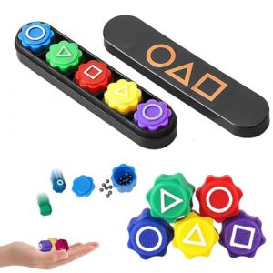 Jeu Gonggi Coréen Original, Les Osselets Coreens Jeux Traditionnel Coree,Gonggi Korean,Jeux de Voyage et de Poche Gongi,Osselets Jeu Plastique Gong gi (LIJINlxc, neuf)