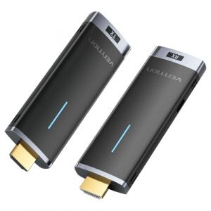 Vention HDMI sans Fil 40M, Transmetteur HDMI sans Fil 5G 1080P, &Eacute;metteur R&eacute;cepteur Transmission Audio Vid&eacute;o Compatible PC, Appareil Photo, Projecteur TV sans Fil, Universel (VENTION Official Store, neuf)