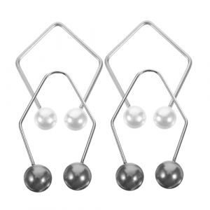 DECOMELODY Appareil à Fossettes Visage 2 Paires Compact et Portable Entraînement Facial Joues Matériel Sûr et Confortable pour Usage Quotidien (FINNG, neuf)