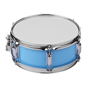 SHUAIGUO Caisse claire de 12 pouces avec baguettes, bandoulière, clé de tambour, instrument de percussion pour étudiants débutants, caisse claire de marche, ensemble de caisse claire portable (SENOUJIA, neuf)