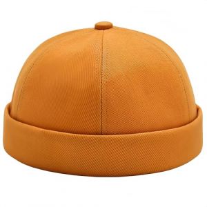 Bonnets Homme Hiver Bonnet De Nuit Homme Femme Homme Adapt&eacute; Bonnet Docker en Adjustable Docker Hat Casquette sans Visiere Rolled Cuff Brimless Hat Bonnet Marin Beanie Worker Caps Homme Bonnet (YUNIAN-Direct, neuf)