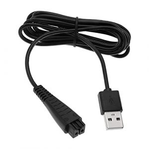 EMSea Câble de Charge pour Épilateur Rasoir USB Portable Remplacement Compatible avec Panasonic ES-LA63 ES-LA93 RE7-51 RE7-59 RE740 RE768 REGC20 5,4V 1,25A Épilateur (EMC_Store, neuf)