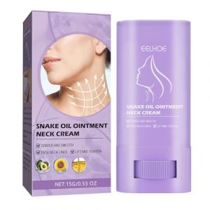 Samuwac Lifting And Firming Neck, Crème Raffermissante Cou et Décolleté, Hydratante Anti-âge pour le Cou, Stick raffermissant pour le cou, Crème raffermissante et liftante pour cou pour femmes (1) (CWENRO, neuf)