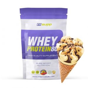 MM Supplements - Whey Protein 80-500 g - Glace à la Vanille - Complément sportif de qualité pure - Avec Lacprodan d'Arla et Whey Protein - Aide à augmenter la masse musculaire (MASmusculo, neuf)