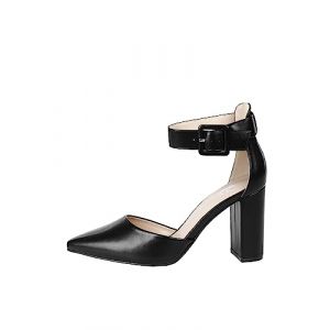 Rio Fiore Escarpins, Escarpins &agrave; Talons, Chaussures &agrave; Bride Cheville, Noir, 8.5 cm Talon Bloc, Similicuir, Femme Escarpins, 2062A-9-J-15 (Noir, 39 EU) (United Brands, GmbH, neuf)