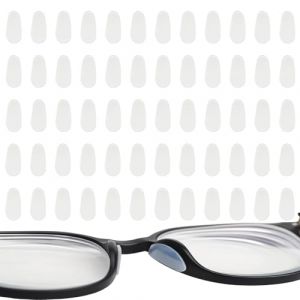 30 Paires Coussinet Lunettes Nez,Coussinets Nasaux en Silicone pour Lunettes,Support Nasal Anti-D&eacute;rapant,Plaquette Nez Lunettes,Anti Glisse Lunettes,Protection Nez pour Lunette et Lunettes de Soleil. (DanLanYi, neuf)
