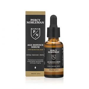 Percy Nobleman Age Defence Serum with Hyaluronic Acid, a face serum with a vitamin-rich formula to help tackle signs of ageing, 30ml (Ellipsis Brands, neuf)