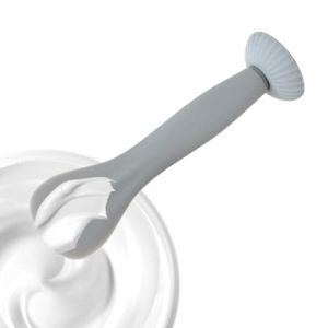 Spatule pour p&acirc;te &agrave; fesses, spatule pour cr&egrave;me pour couches | Applicateur de p&acirc;te &agrave; fesses en brosse &agrave; cr&egrave;me pour couches en silicone | Spatule Flexible pour p&acirc;te &agrave; couches pour b&eacute;b&eacute;, pour cr&egrave;mes, ong (lushanjianzhi, neuf)