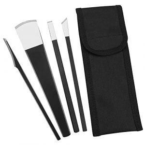 Kit Pedicure Professionnel, 4 Pièces Acier Inoxydable Rape Pieds Scalpel Pedicure pour Verrue Plantaire, Coupe Cors Pied, Eponge Peau Morte, Pédicure, Soin Pied Peau Morte (Shenzhen Sanhuan Recycling Technology Co Ltd, neuf)