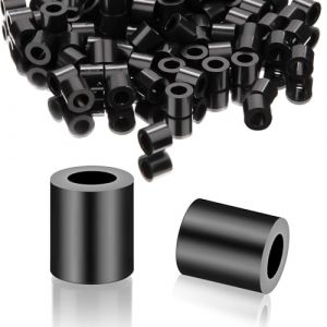 SWTYExt 100 Pi&egrave;ces Entretoise M4-7X6 mm ABS Entretoise Plastique Rondelle Plastique Rondelles Rondelle Nylon Entretoise Caoutchouc pour Vis Non Filet&eacute;es M&eacute;canique (YangSiMuShangMao, neuf)