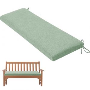 G&eacute;n&eacute;rique Coussins pour Bancs De Jardin, Tissu De Lin Coussin De Banc pour Int&eacute;Rieur Et Ext&eacute;Rieur Coussin Banquette pour Banc De Terrasse/Balcon/Banquette/Galette De Chaise,Vert,120x40x5cm (haizhikejiyouxiangongsi, neuf)
