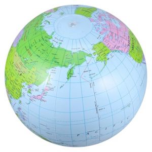 Cabilock Globe Gonflable Globe Pour La Décoration De Fête Ballon Gonflable Géant Globe Terrestre Faire Un Ballon De Plage Globe Pour Les à La Plage Boule De Globe Pvc (Thomas Zack Yang, neuf)