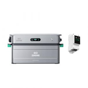 Zendure SolarFlow 2400 AC, Gestion de Puissance Couplé IA AC Système, Gestion du Stockage d'Énergie Domestique, Entrée et Sortie 2400W, 17,28kwh Capacité Extenable, TOU, AB3000X, ZDSM3CT (Zendure_Europe, neuf)