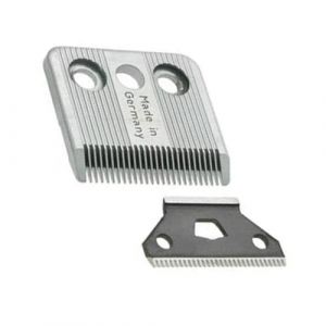Lames de rechange chrom&eacute;es professionnelles &agrave; 2 trous compatibles avec les tondeuses &agrave; cheveux Moser 1170(C), 1400(AF), 1420(AC), Clip Cut, Network (heng GUGU, neuf)