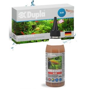 Dupla Gel-o-Juice Krill | 200 ML | Concentré Liquide de zooplancton avec Petits krills en Suspension | Favorise la Croissance des Poissons et la santé des coraux | Aliment Riche en nutriments (Dohse Aquaristik, neuf)