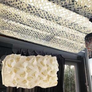 Filet de Camouflage Renforcé Beige 3x10m(9.8x32.8ft),Filet de Camouflage pour pergola,Protection Solaire,Filet Camouflage Photographie Animalière,Protection Jardin (QSLPLBHDLX, neuf)