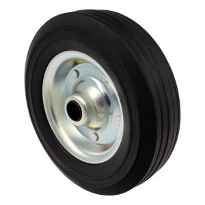 Roue de rechange en caoutchouc plein 200 x 60 mm pour remorque - Roue jockey - En acier galvanis&eacute; - Convient pour Winterhoff, Alko Knott, etc. (trailer-parts4u, neuf)