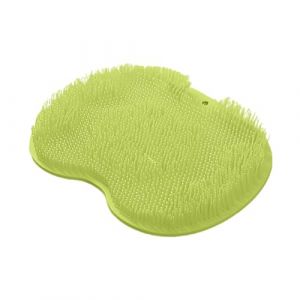 Scrubber De Pied De Douche - Ensemble De Tapis Pour Scrubber Back Douche | Outil D'&eacute;purateur Avec Pied De Douche, Tapis De Lavage Des Pieds, Baignoire, Tapis De Piste De Douche S&eacute;ch&eacute;s Pe (shainm, neuf)