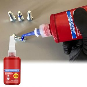 Frein Filet,Frein Filet Bleu,Frein Filet R&eacute;sistance Forte,Colle Bloc &Eacute;crou,Colles D'&eacute;tanch&eacute;it&eacute; Pour Vis M&eacute;talliques,Fixation De Vis Et Mastics De Filetage (Seaneene, neuf)