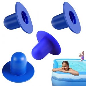 4 Pièces Bouchons de Piscine, Bouchons Muraux pour Piscine, Bouchon Trou Crépine de Piscine, Bouchon de Piscine Hors Sol de Remplacement, Compatible Intex et Bestway​ (ZhiKaiKeJiYouXianGongSi, neuf)