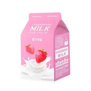 APIEU Strawberry Milk One Pack Masque Masque Cor&eacute;e Cosm&eacute;tique (matlens - Preise inkl. MwSt., neuf)
