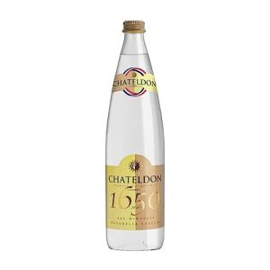 Eau minérale naturelle gazeuse 75 cl Châteldon 6 x Bouteille (75 cl) (BienMangerCom, neuf)