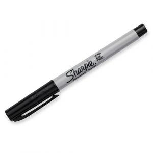 SHARPIE Marqueur Permanent Noir Fine Pointe 0.2 mm (Avatar Express, neuf)
