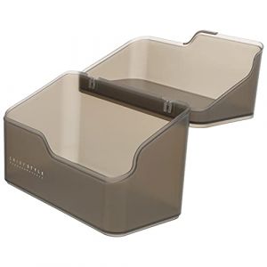 NOLITOY Boîte cosmétique caisson dressing makeup box tiroir d'affichage cosmétique tiroirs organisateur de maquillage station d'organisateur de maquillage pp Black (M.Meteorite, neuf)