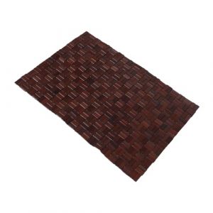 LOLIPPYY Tapis De Bain Antidérapant Bambou Tapis De Sol Pliable pour Salle De Bain Cuisine Et Sauna Matériau Naturel avec Design Élégant Et Sécurisé (altituyse, neuf)