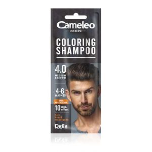 Cameleo - Shampooing Coloration Homme - BRONZE MOYEN - Shampooing - 15ml (Sunflower Beauty Cosmetics, neuf)