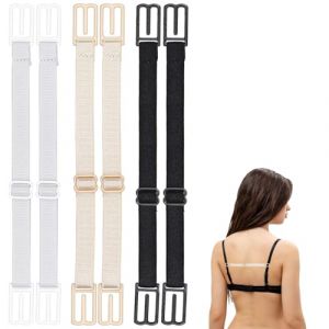 ZFRITP 6Pièces Attache Soutien Gorge,Accroche Bretelle Soutien Gorge,Agrafes Réglables pour Femmes,Clips de Sangle de Soutien,Agrafe Soutien Gorge Attache Soutien Gorge Anti Glisse Bretelles. (DanLanYi, neuf)