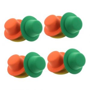 Beavorty 12 Pi&egrave;ces Couver-chef chapeau bec de canard pour enfants mini chapeau avec clip avec clip bec de canard pince &agrave; cheveux (T Innovation&middot;HX, neuf)