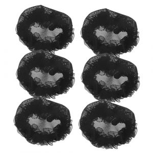 Ipetboom 6 Pièces hair charms hair toppers chignon femme filet à chignon en maille filet à chignon pour femme chignon net chignon résille avec cordon filet à chignon élastique chiffon (hikarish, neuf)