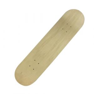 Qianly Terrasse de Skateboard en Érable, Deck de Skateboard en Bois, Planche Vierge pour Décoration et Utilisation Quotidienne, Idéal Débutants et Projets Créatifs, 80cmx20cm (Conbooes, neuf)