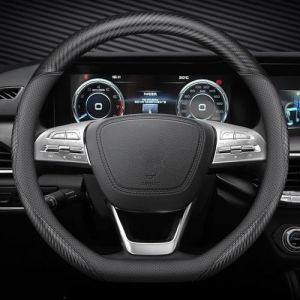 Couvre Volant Voiture pour Citro&euml;n Jumpy 3 (III) I 2016-2024,Microfibre Cuir Couvre Volant 37-38cm Antid&eacute;rapant Respirant Couvre Prot&eacute;g&eacute; Housse de Volant Voiture,Multi-Colored-D Type (Lutte pour la Rena&icirc;tre, neuf)