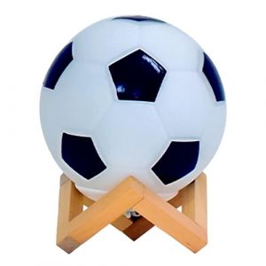 Lampe De Nuit Football - Lampe De Table De Chevet, Éclairage LED Décoratif | Lampe De Bureau Moderne Pour, Accessoires De Chambre Sportifs Fans De Foot, Lampe De Bureau Design Moderne (linyuny, neuf)