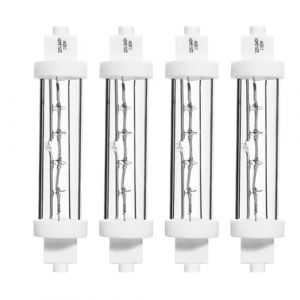 G&eacute;n&eacute;rique Lot de 4 Ampoules chauffantes R7S, Ampoules halog&egrave;nes lin&eacute;aires de 118 mm, id&eacute;ales pour Les buffets, Les &eacute;v&eacute;nements avec Traiteur - Lampes halog&egrave;nes Alimentaires,200W (TaiYuanWanQianChongAiShangMaoYouXianGongSi, neuf)