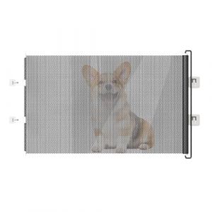 Duvcoywae Barrière pour Bébé | Barrière Escamotable d'Intérieur - Barrière De Sécurité Bébé sans Perçage Largeur 124 Cm pour Escalier Couloir Salle De Bain Balcon (xiaoyys, neuf)