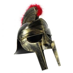 DEARMAMY Chapeau Romain D&eacute;coratif pour Cosplay Casque de Soldat Ancien Accessoire Costume F&ecirc;te et Halloween Style Antique pour Adultes (Liiane, neuf)