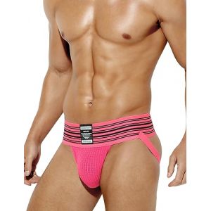 Casey Kevin Jockstrap Homme String Sexy sous-V&ecirc;tement Sport Suspensoir Respirant Athl&eacute;tique Underwear (Casey-Kevin, neuf)