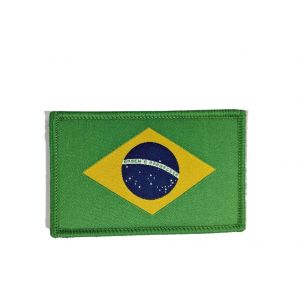 Pandiui23 Patchs brod&eacute;s drapeau Espagne aux couleurs officielles - &Eacute;cusson brod&eacute; - Patchs motards brod&eacute;s - Patchs militaires, patch Espagne (Br&eacute;sil) (Pandidui23, neuf)